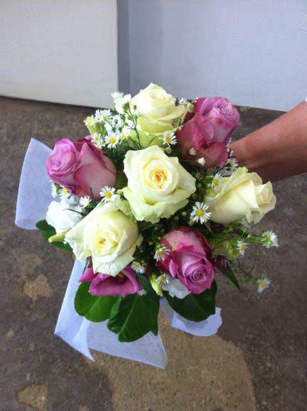Bouquet da sposa pacchetto Mini addobbo floreale per matrimonio